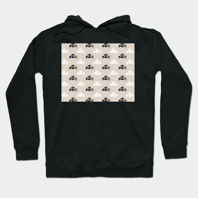 carriage pattern Hoodie by dreamtravel